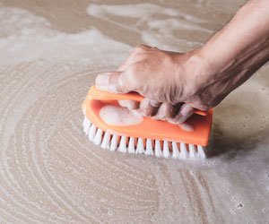Removing Paint from Floor Tiles