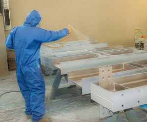 SPRAY PAINT AND CLEANING