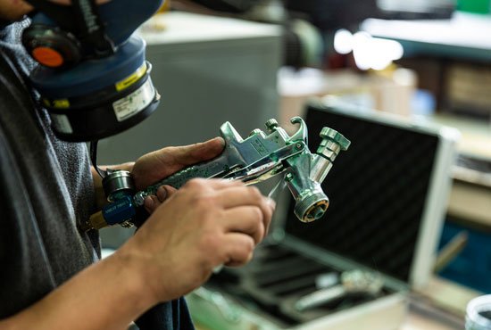 Cleaning a Paint Spray Gun